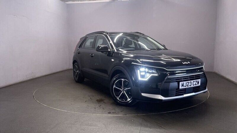 Black Used 2023 Kia Niro 2 SUV | £19,799 (Fair price) - Image 1/4
