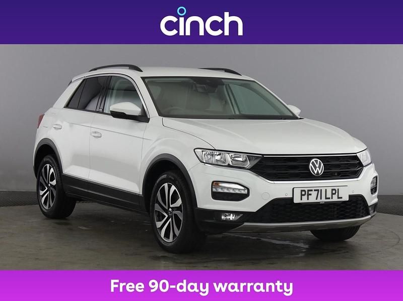 White Used 2022 VW T-Roc Active SUV | £17,349 (Fair price) - Image 1/3