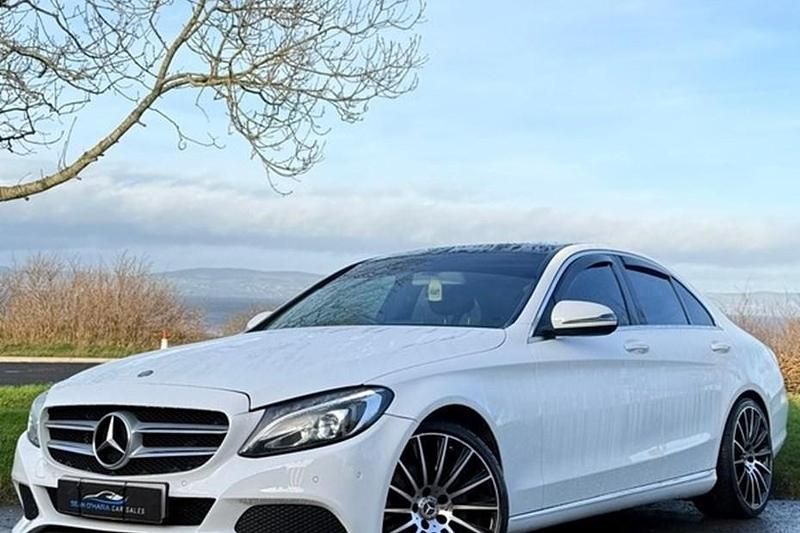 White Used 2016 Mercedes C250 Sedan | £11,445 (Good price) - Image 1/1