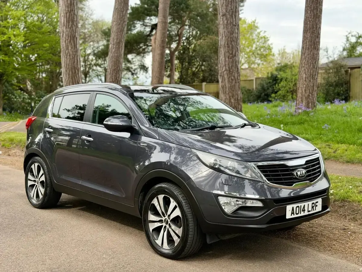 Używany Kia Sportage 134 KM (98 kW) 2014 Srebrny SUV