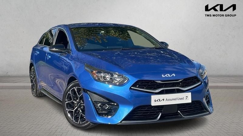 Blue Used 2022 Kia ProCeed GT-Line Estate | £16,399 (Fair price) - Image 1/3