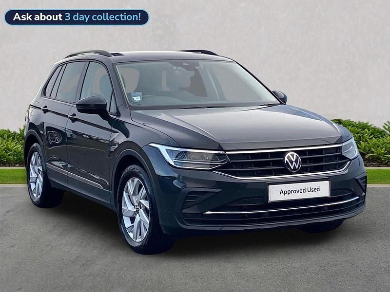 Grey Used 2022 VW Tiguan Life SUV | £21,209 (Fair price) - Image 1/2