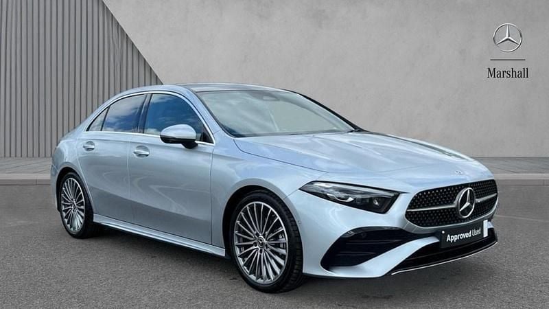 Silver Used 2024 Mercedes A200 AMG Line Premium Plus Sedan | £29,190 (Expensive) - Image 1/4
