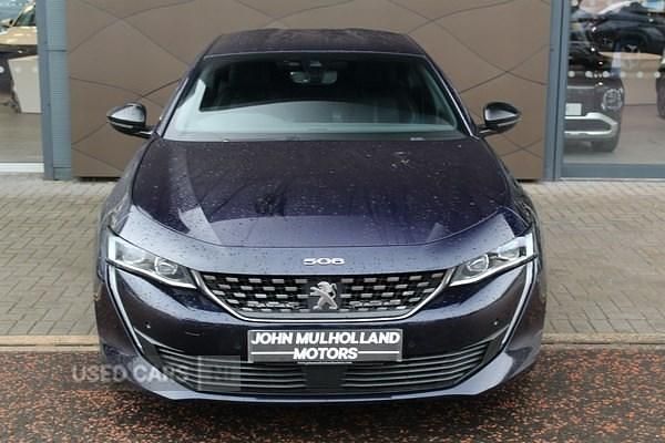 Used Peugeot 508 GT-line 130 HP (95 kW) 2021 Blue Hatchback