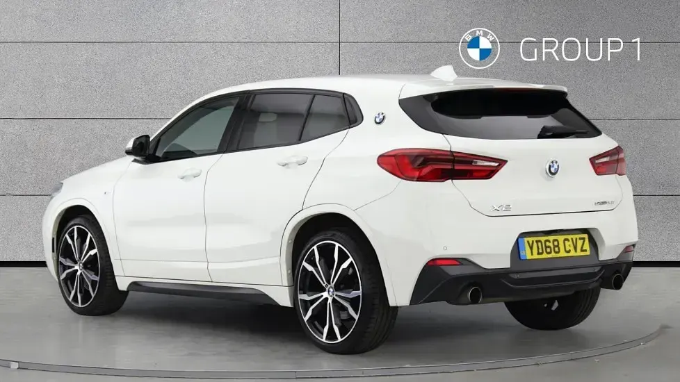 Used BMW X2 M Sport 189 HP (139 kW) 2018 White SUV