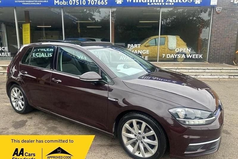 Black Used 2018 VW Golf VII GT Hatchback | £9,450 (Fair price) - Image 1/1