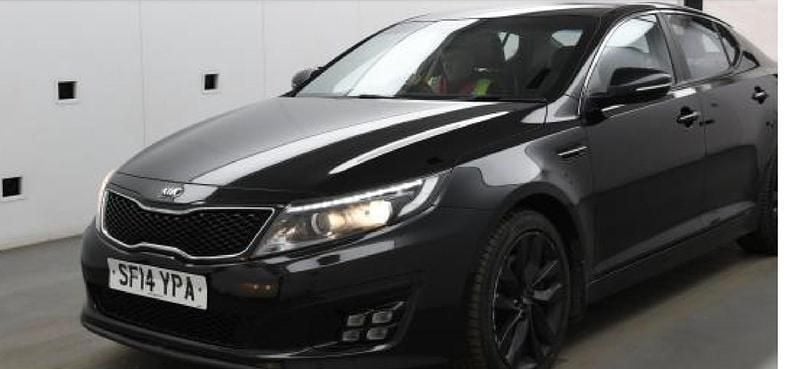 Black Used 2014 Kia Optima 2 Sedan | £4,995 (Fair price) - Image 1/4