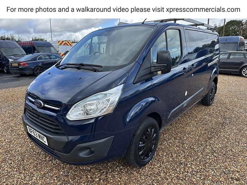 Used Ford Transit Custom Trend 125 HP (91 kW) 2013 Blue Van