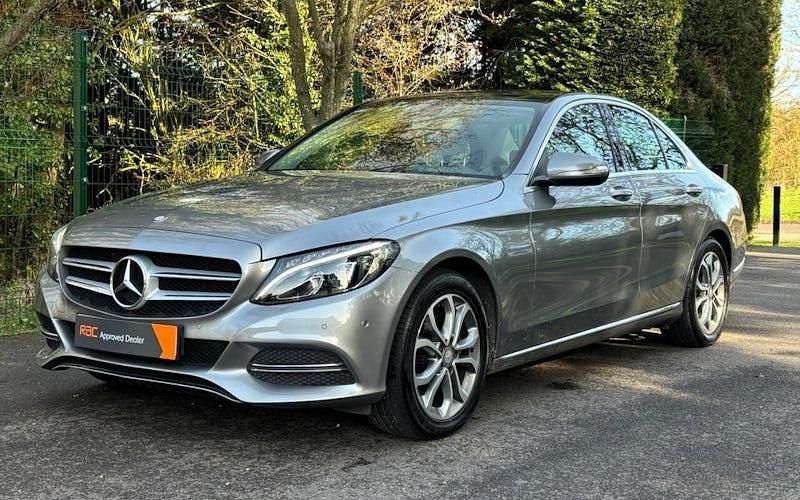 Used Mercedes C220 Premium Plus 170 HP (125 kW) 2014 Silver Sedan