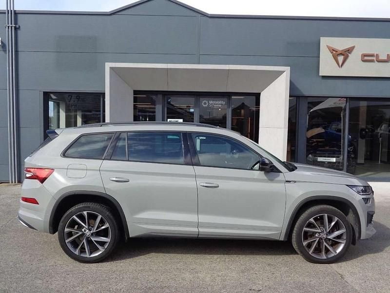 Used Skoda Kodiaq SportLine 150 HP (110 kW) 2022 Grey SUV