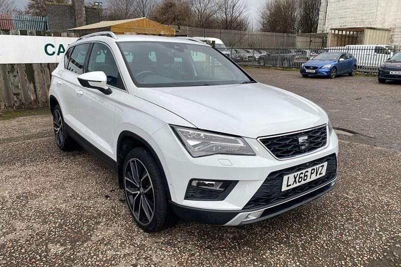 Used Seat Ateca 4Drive 150 HP (110 kW) 2016 White SUV