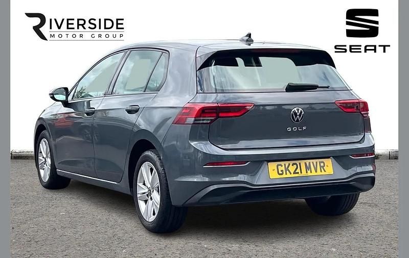 Used VW Golf VIII S 130 HP (95 kW) 2021 Dolphin grey Hatchback
