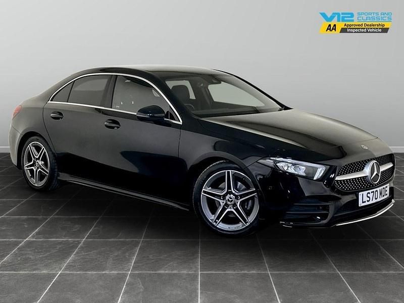 Black Used 2020 Mercedes A180 Executive Sedan | £13,595 (Fair price) - Image 1/2