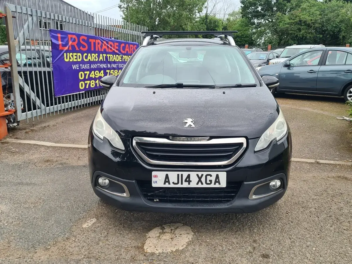 Used Peugeot 2008 Active 120 HP (88 kW) 2014 Black SUV