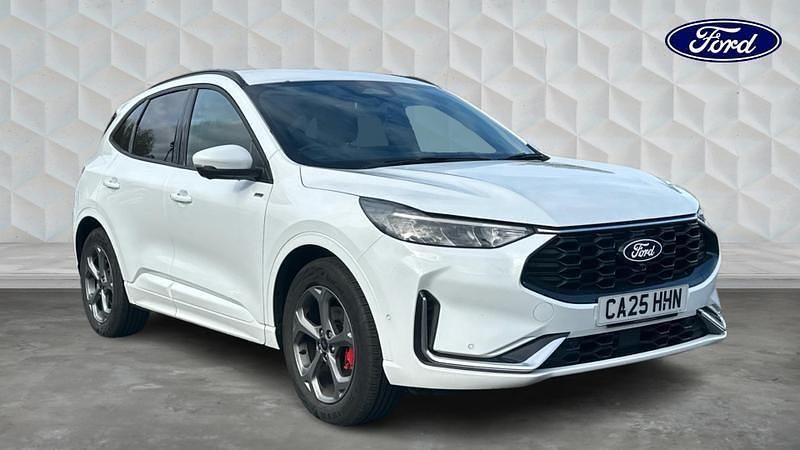 White Used 2025 Ford Kuga ST-Line SUV | £29,795 (Expensive) - Image 1/4