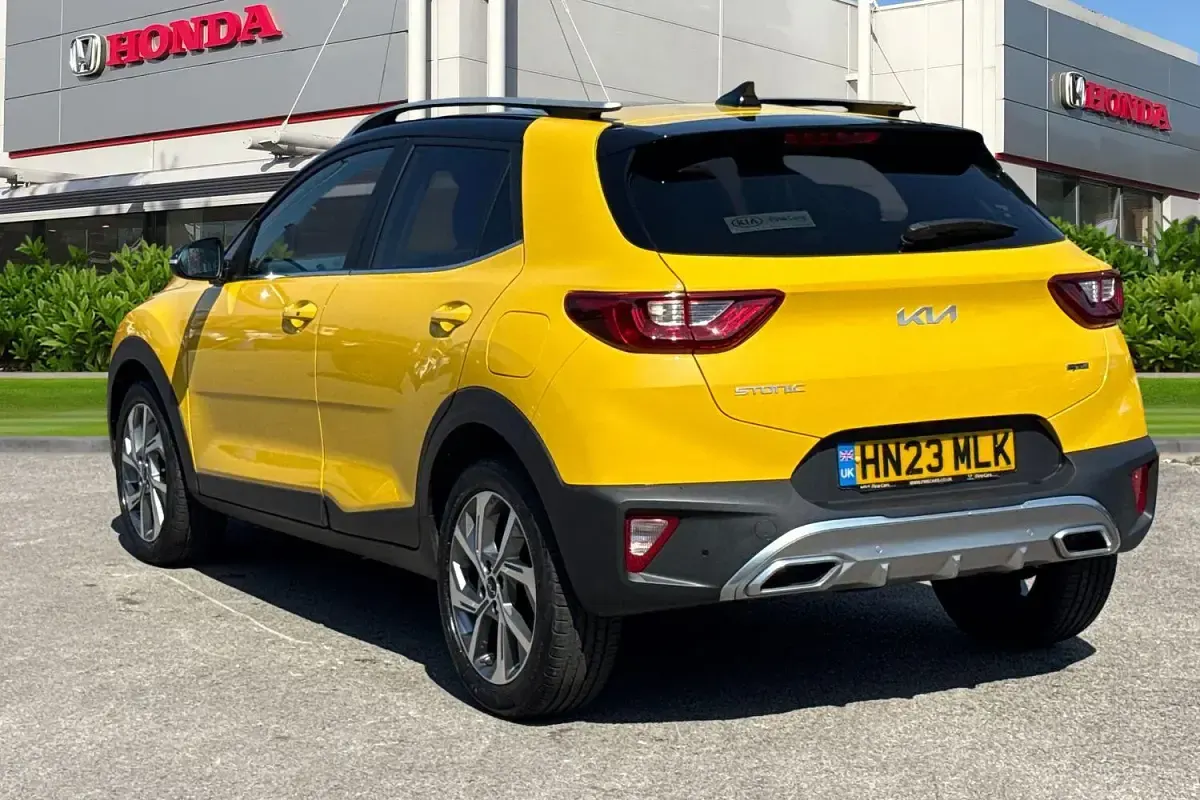 Used Kia Stonic GT-Line S 2023 Yellow SUV