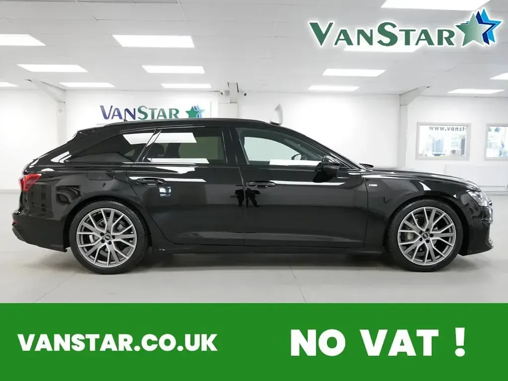Used Audi A6 Black Edition 204 HP (150 kW) 2023 Black Estate