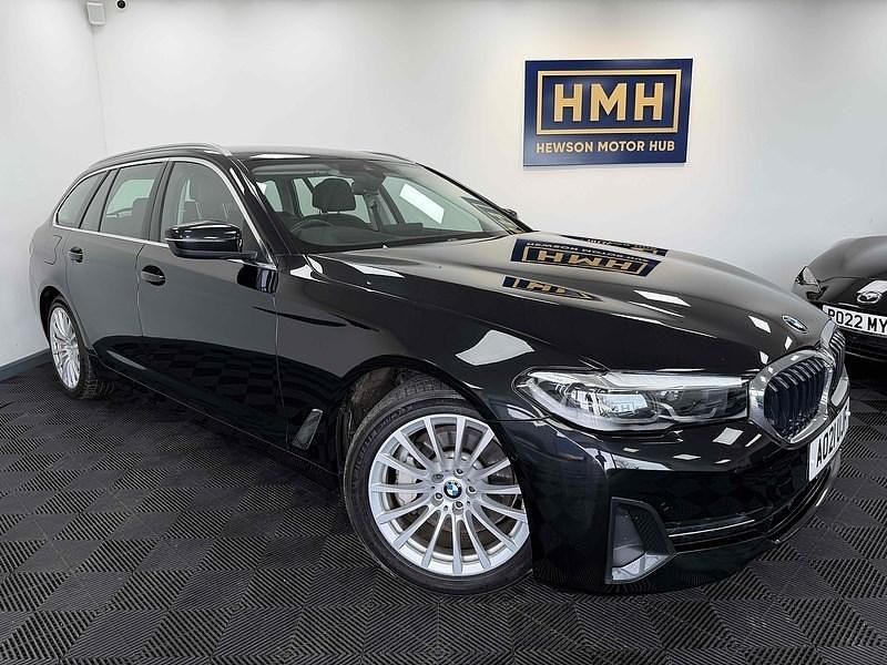 Used BMW 530e Comfort Edition 2021 Black Estate
