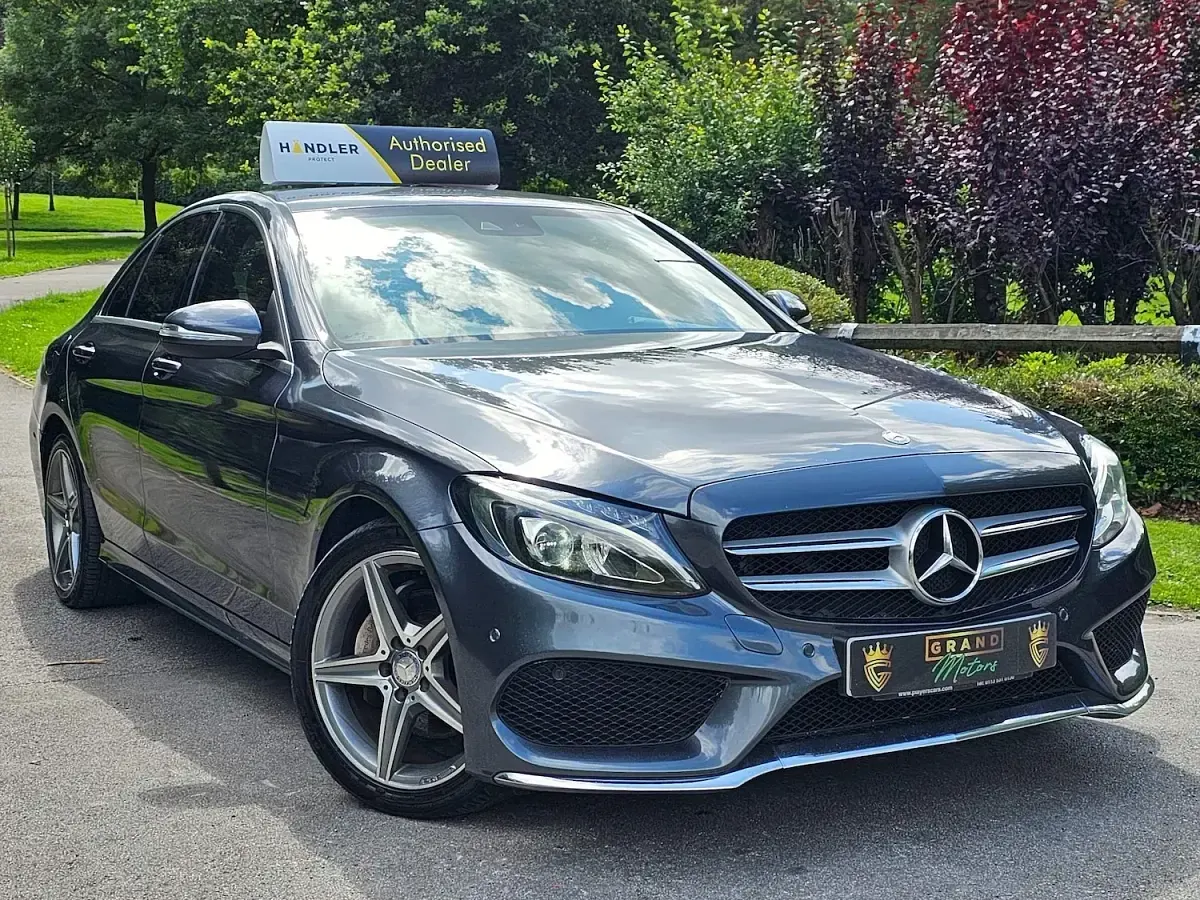Used Mercedes C220 AMG line 2014 Grey Sedan