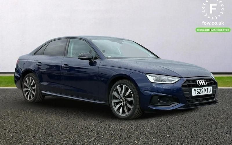 Blue Used 2022 Audi A4 Design Sedan | £20,199 (Super price) - Image 1/4