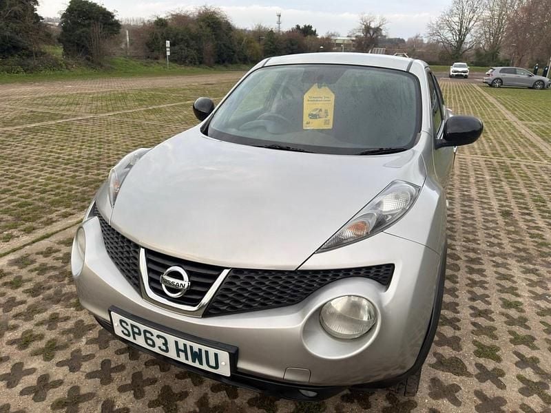 Used Nissan Juke N-TEC 117 HP (86 kW) 2013 Silver SUV