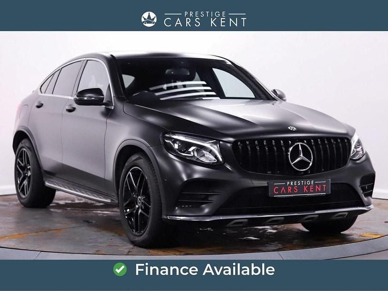 Used Mercedes GLC350 AMG line 2018 Grey Coupe