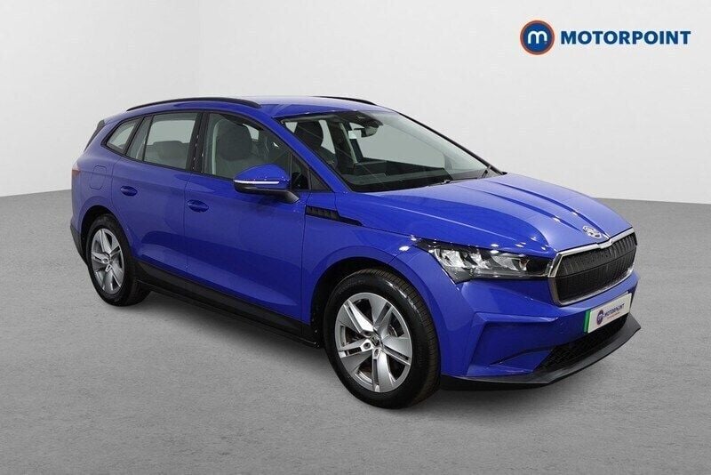 Blue Used 2023 Skoda Enyaq iV ecoSuite SUV | £20,999 (Fair price) - Image 1/4