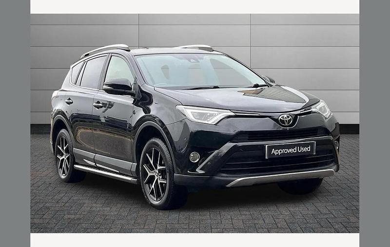 Black Used 2018 Toyota RAV4 SUV | £12,350 (Fair price) - Image 1/2