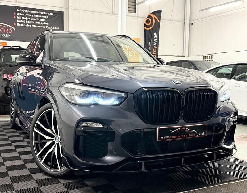 Grey Used 2020 BMW X5 M Sport SUV | £40,495 (Good price) - Image 1/2