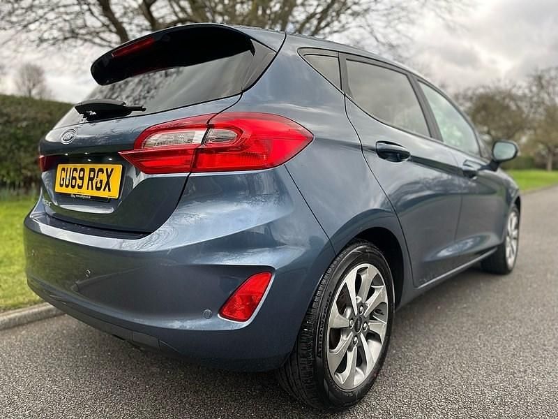 Used Ford Fiesta Trend 85 HP (62 kW) 2019 Blue Hatchback