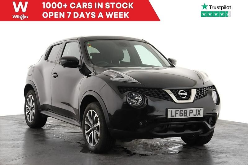 Used Nissan Juke Tekna 2018 Black SUV