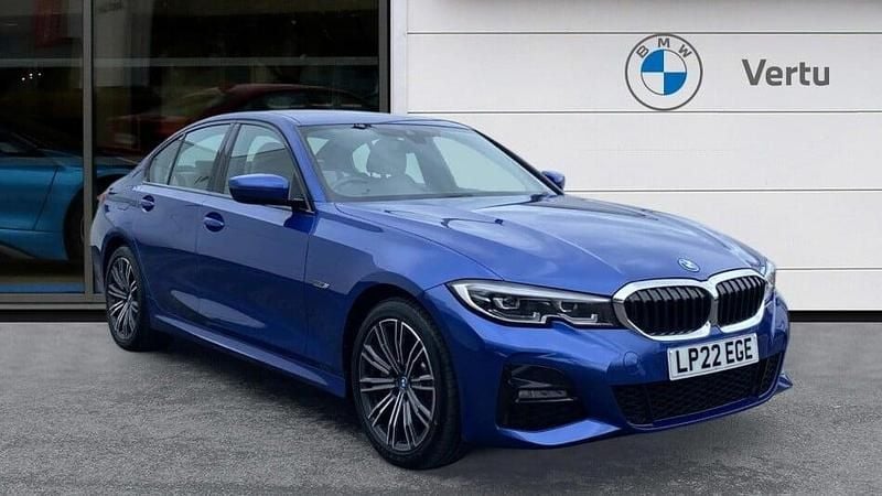Used BMW 330e M Sport 292 HP (214 kW) 2022 Blue Sedan