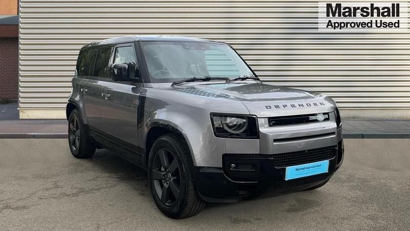 Eiger grey metallic Used 2024 Land Rover Defender HSE Dynamic SUV | £65,345 (Good price) - Image 1/4