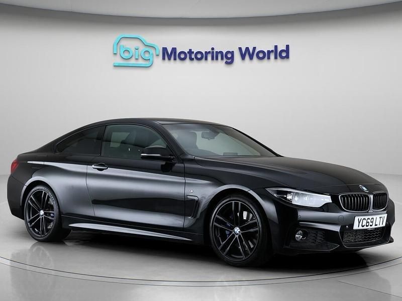 Black Used 2019 BMW 420 M Sport Coupe | £15,200 (Good price) - Image 1/4