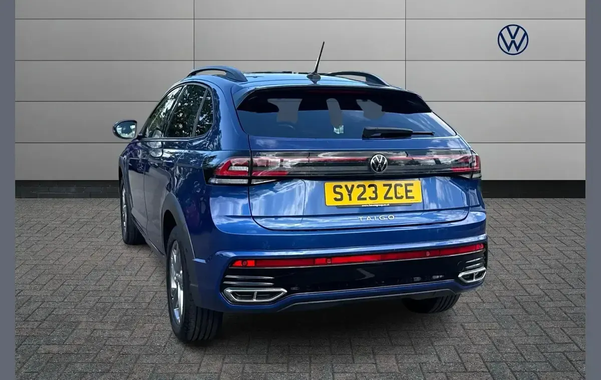 Used VW Taigo R-line 110 HP (80 kW) 2023 Blue SUV