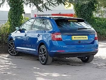 Used Skoda Rapid Sport 95 HP (69 kW) 2019 Blue Hatchback