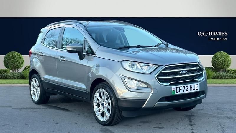 Used Ford Ecosport Titanium 125 HP (91 kW) 2022 Silver SUV