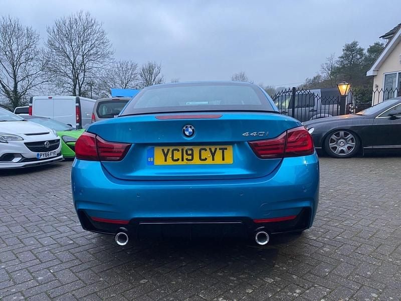 Used BMW 440 M Sport 2019 Blue Cabriolet