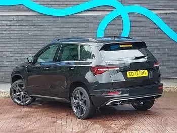 Used Skoda Karoq SportLine 150 HP (110 kW) 2023 Black SUV
