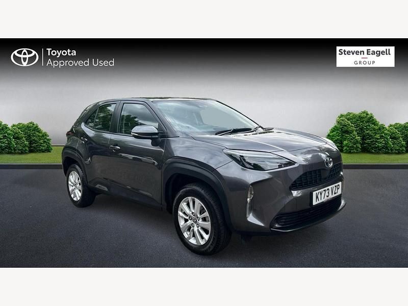 Grey Used 2023 Toyota Yaris Hybrid Hatchback | £20,282 (Expensive) - Image 1/3