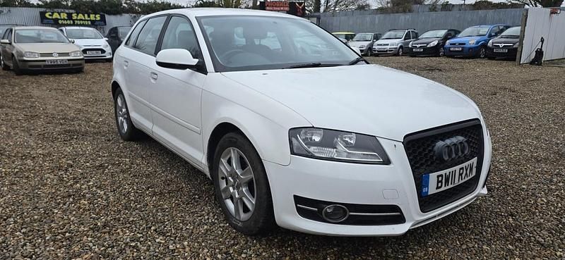 White Used 2011 Audi A3 Hatchback | £2,495 (Good price) - Image 1/4