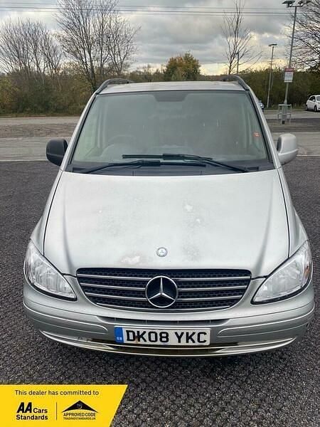 Silver Used 2008 Mercedes Vito Van | £3,295 (Fair price) - Image 1/4