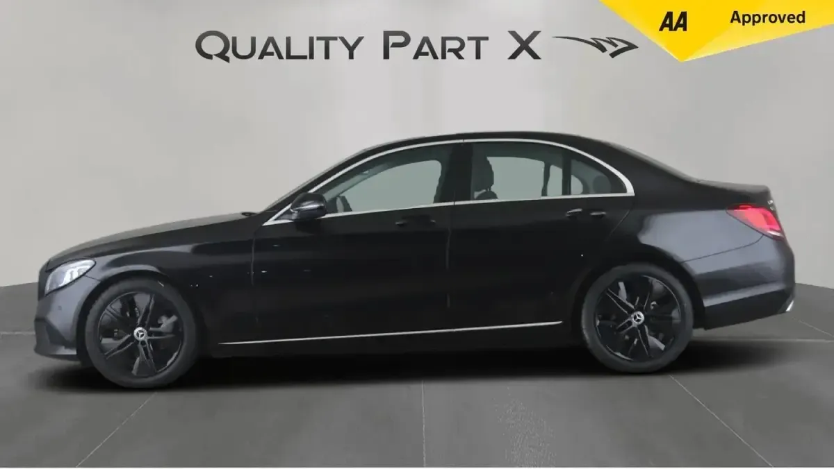 Used Mercedes C200 198 HP (145 kW) 2020 Black Sedan
