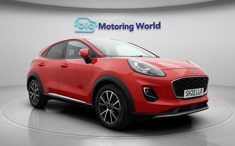 Usado Ford Puma Titanium 125 HP (91 kW) 2020 Vermelho SUV