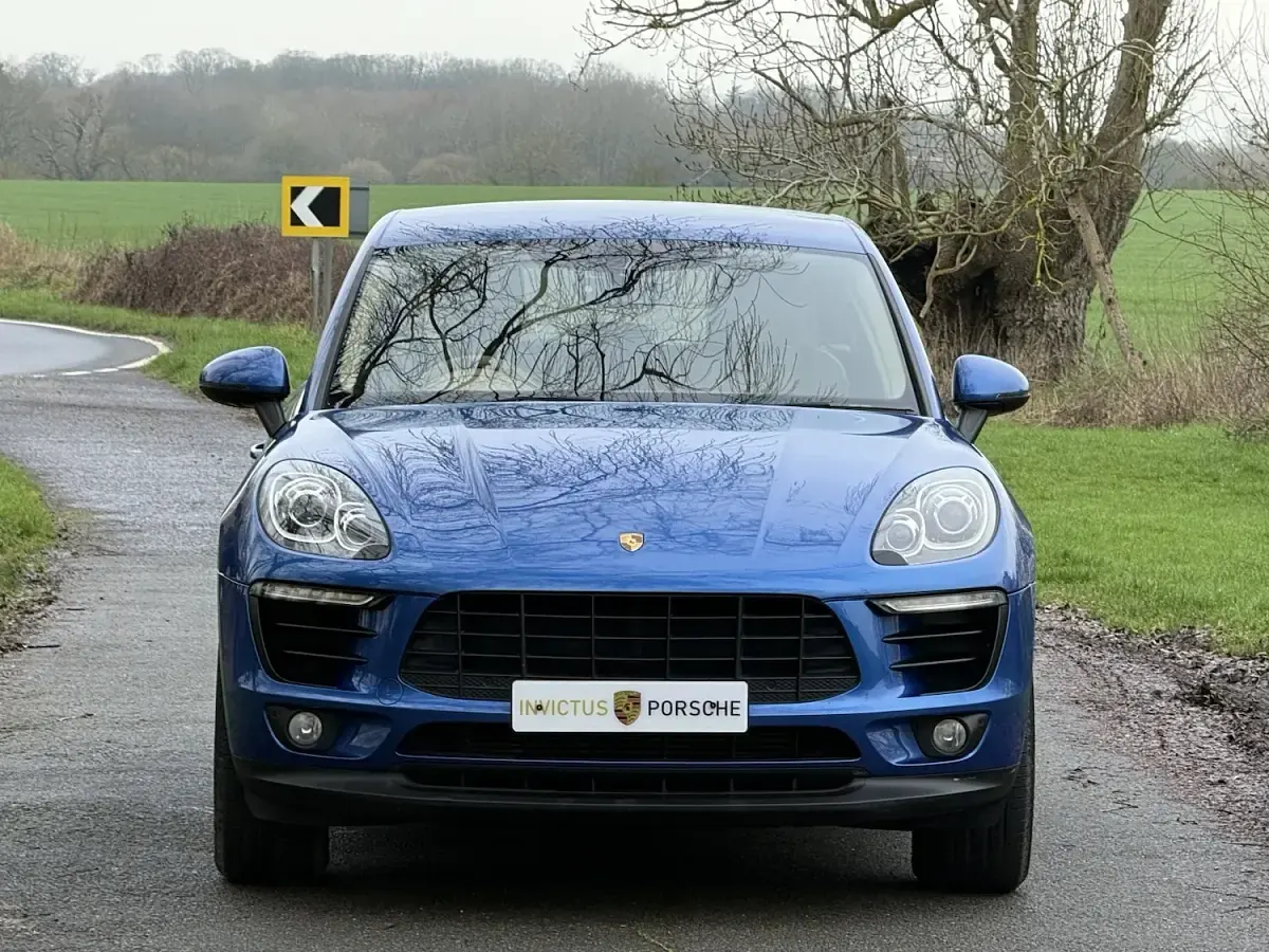 Used Porsche Macan S 2016 Blue SUV