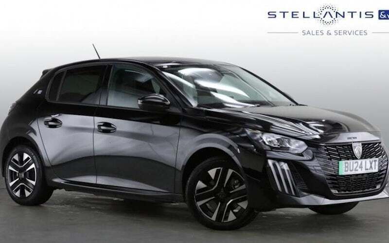 Black Used 2024 Peugeot e-208 Style Hatchback | £17,990 (Fair price) - Image 1/4