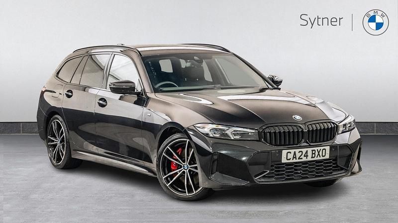 Black Used 2024 BMW 320 M Sport Estate | £32,000 (A bit pricey) - Image 1/4