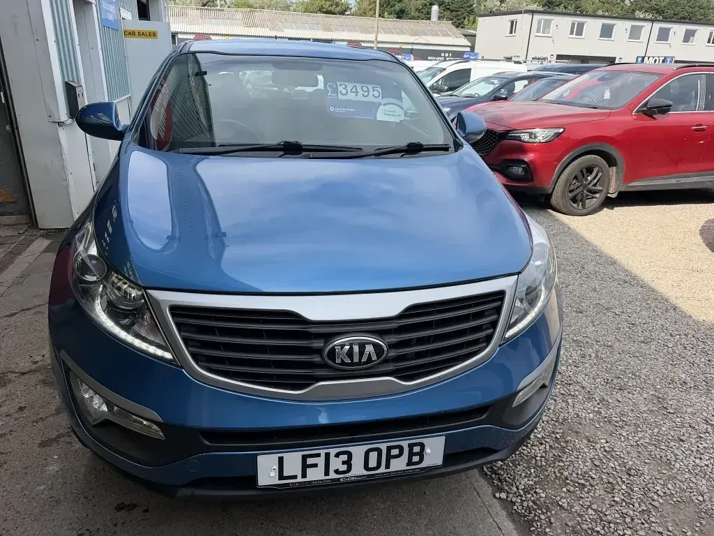 Used Kia Sportage 115 HP (84 kW) 2013 Blue SUV