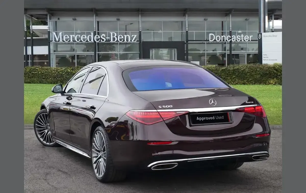 Used Mercedes S500L AMG line 442 HP (325 kW) 2024 Red Sedan