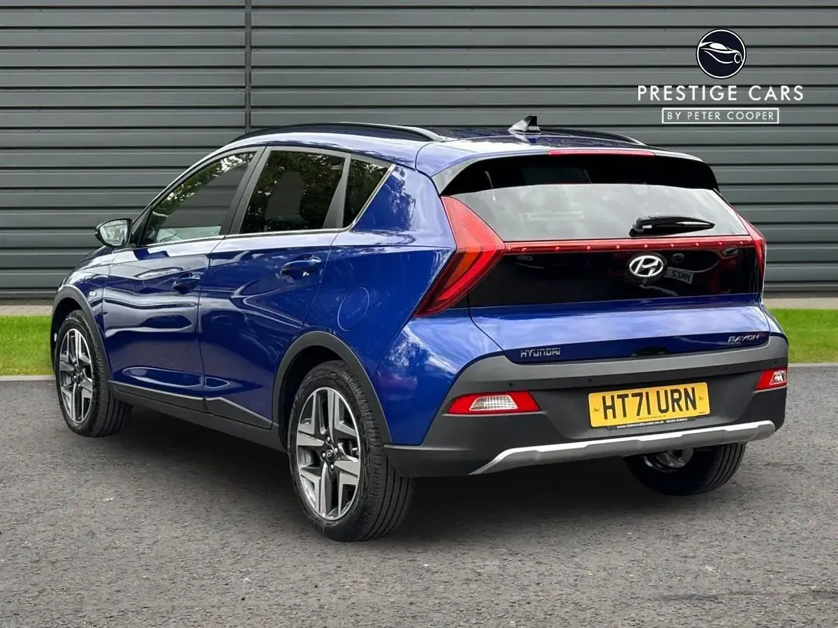 Used Hyundai Bayon Premium 101 HP (74 kW) 2022 Blue SUV